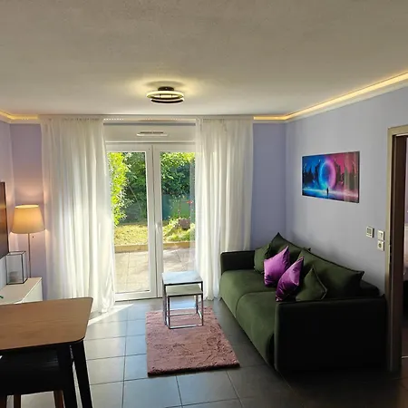 Daire Charming With Garden, Free Parking Near Basel, Airport, Ger'many, France,